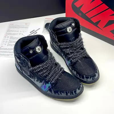 نایک ایر جردن وان ساقدار فورتون فلای هالووین NIKE AIR JORDAN 1 HIGH FORTUNE FLY HALLOWEEN