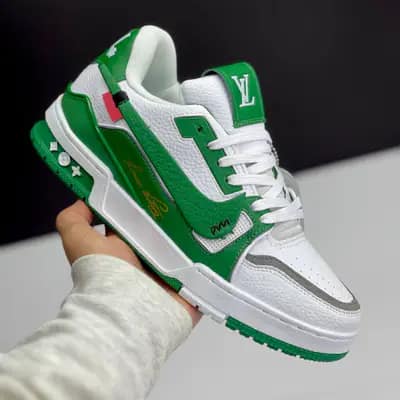 لویی ویتون نایک سفید سبز LOUIS VUITTON X NIKE