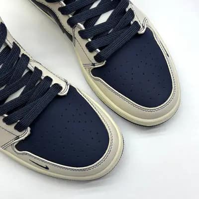 نایک ایر جردن وان لو دیور سورمه ای NIKE AIR JORDAN 1 LOW X DIOR