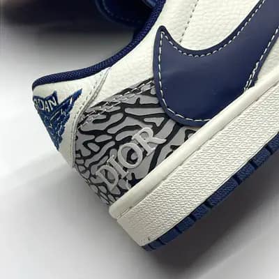 نایک ایر جردن وان لو تراویس دیور NIKE AIR JORDAN 1 LOW TRAVIS SCOTT x DIOR