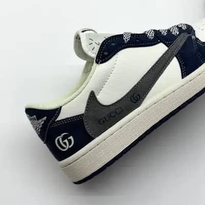 نایک ایر جردن وان لو تراویس اسکات گوچی NIKE AIR JORDAN 1 LOW TRAVIS SCOTT X GUCCI