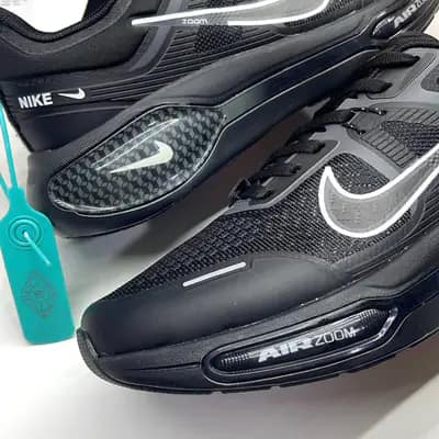 نایک ایر زوم وینفلو وی تو مشکی سفید NIKE AIR ZOOM WINFLO V2