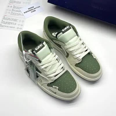 نایک ایر جردن وان لو تراویس اسکات گوچی NIKE AIR JORDAN 1 LOW TRAVIS SCOTT X GUCCI
