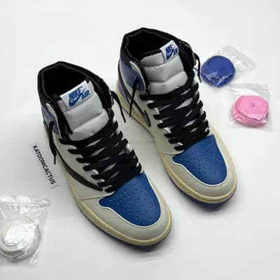 نایک ایر جردن وان ساقدار تراویس اسکات فرگمنت NIKE AIR JORDAN 1 HIGH X TRAVIS SCOTT X FRAGMENT
