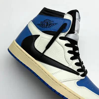 نایک ایر جردن وان ساقدار تراویس اسکات فرگمنت NIKE AIR JORDAN 1 HIGH X TRAVIS SCOTT X FRAGMENT