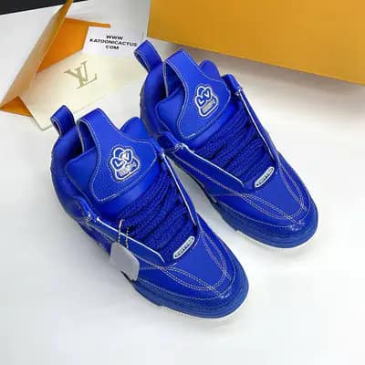 لویی ویتون اسکیت آبی کاربنی LOUIS VUITTON LV SKATE