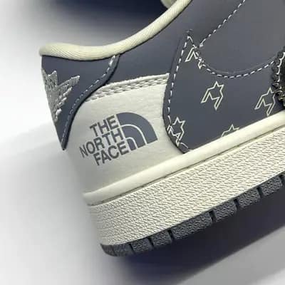 نایک ایر جردن وان لو تراویس اسکات نورث فیس NIKE AIR JORDAN 1 LOW TRAVIS SCOTT X NORTH FACE