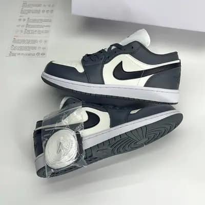 نایک ایر جردن وان لو دارک گری NIKE AIR JORDAN 1 LOW DARK GRAY