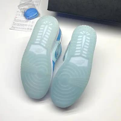 نایک ایر جردن وان لو آکواریوم آبی NIKE AIR JORDAN 1 LOW AQUARIUS BLU