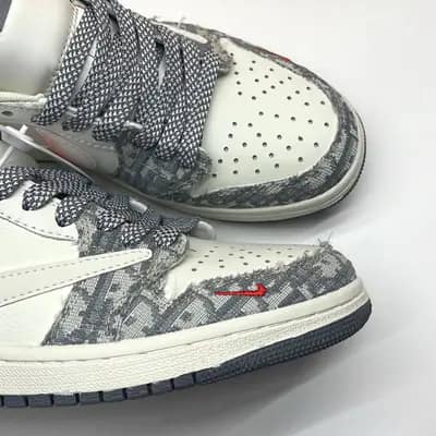 نایک ایر جردن وان لو تراویس اسکات دیور NIKE AIR JORDAN 1 LOW TRAVIS SCOTT DIOR
