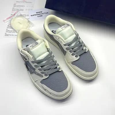 نایک ایر جردن وان لو تراویس اسکات نورث فیس NIKE AIR JORDAN 1 LOW TRAVIS SCOTT X NORTH FACE