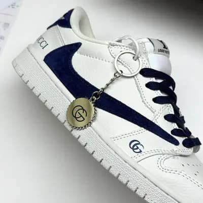 نایک ایر جردن وان لو تراویس اسکات گوچی NIKE AIR JORDAN 1 LOW TRAVIS SCOTT X GUCCI