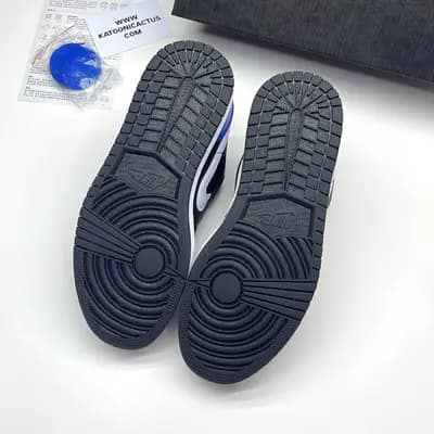 نایک ایر جردن وان لو بلک رویال NIKE AIR JORDAN 1 LOW BLACK ROYAL TOE