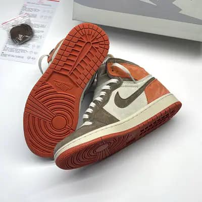 نایک ایر جردن وان ساقدار داست کلای NIKE AIR JORDAN 1 HIGH DUSTED CLAY