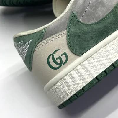 نایک ایر جردن وان لو تراویس اسکات گوچی NIKE AIR JORDAN 1 LOW TRAVIS SCOTT x GUCCI