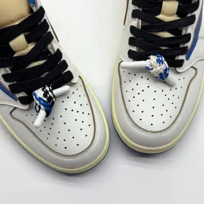 نایک ایر جردن وان لو تراویس اسکات فرگمنت 2025 NIKE AIR JORDAN 1 LOW FRAGMENT X TRAVIS SCOTT