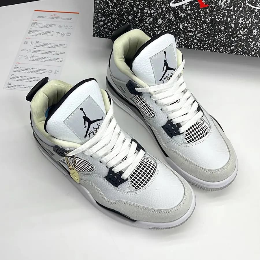 نایک ایر جردن فور رترو میلیتاری بلک NIKE AIR JORDAN 4 RETRO MILITARY BLACK