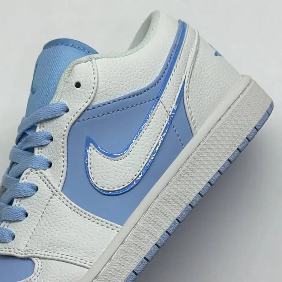 نایک ایر جردن وان لو ریورس آیس بلو NIKE AIR JORDAN 1 LOW REVERSE ICE BLUE