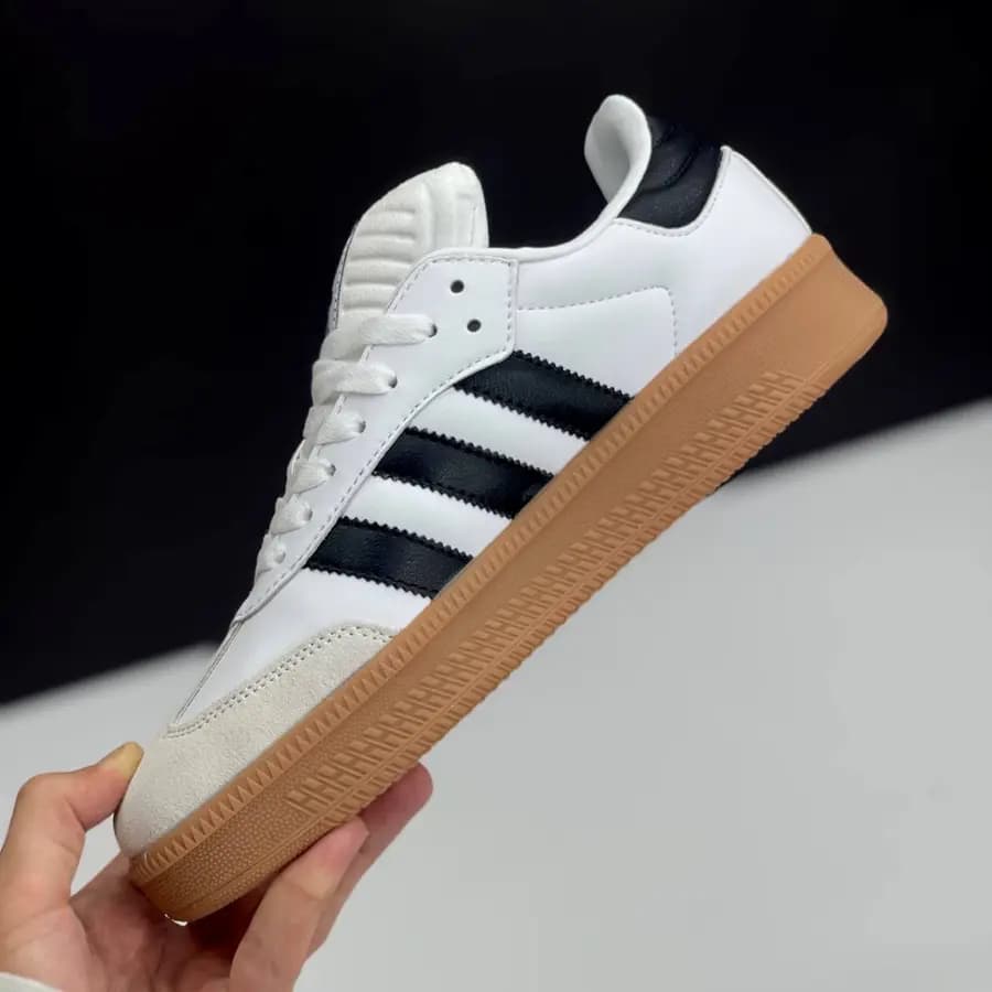 آدیداس سامبا ایکس ال جی سفید مشکی ADIDAS SAMBA XLG
