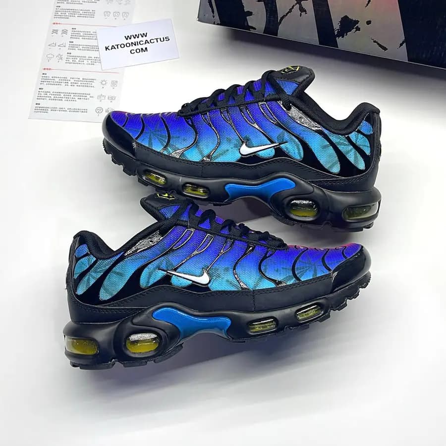 نایک ایرمکس پلاس تی ان آبی بنفش NIKE AIR MAX PLUS TN