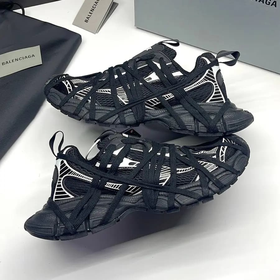 بالنسیاگا 3XL اسپایدر مشکی سفید BALENCIAGA 3XL SPIDER