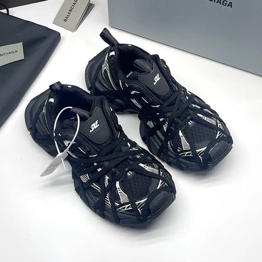 بالنسیاگا 3XL اسپایدر مشکی سفید BALENCIAGA 3XL SPIDER