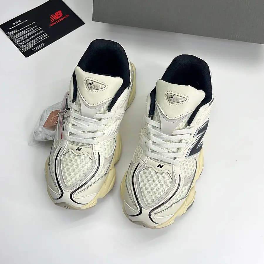 نیوبالانس 9060 کرم مشکی NEW BALANCE 9060