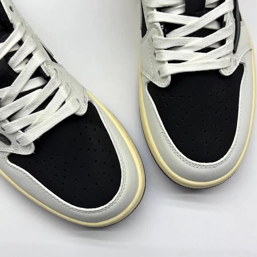 نایک ایر جردن وان لو تراویس اسکات کرم طوسی NIKE AIR JORDAN 1 LOW TRAVIS SCOTT