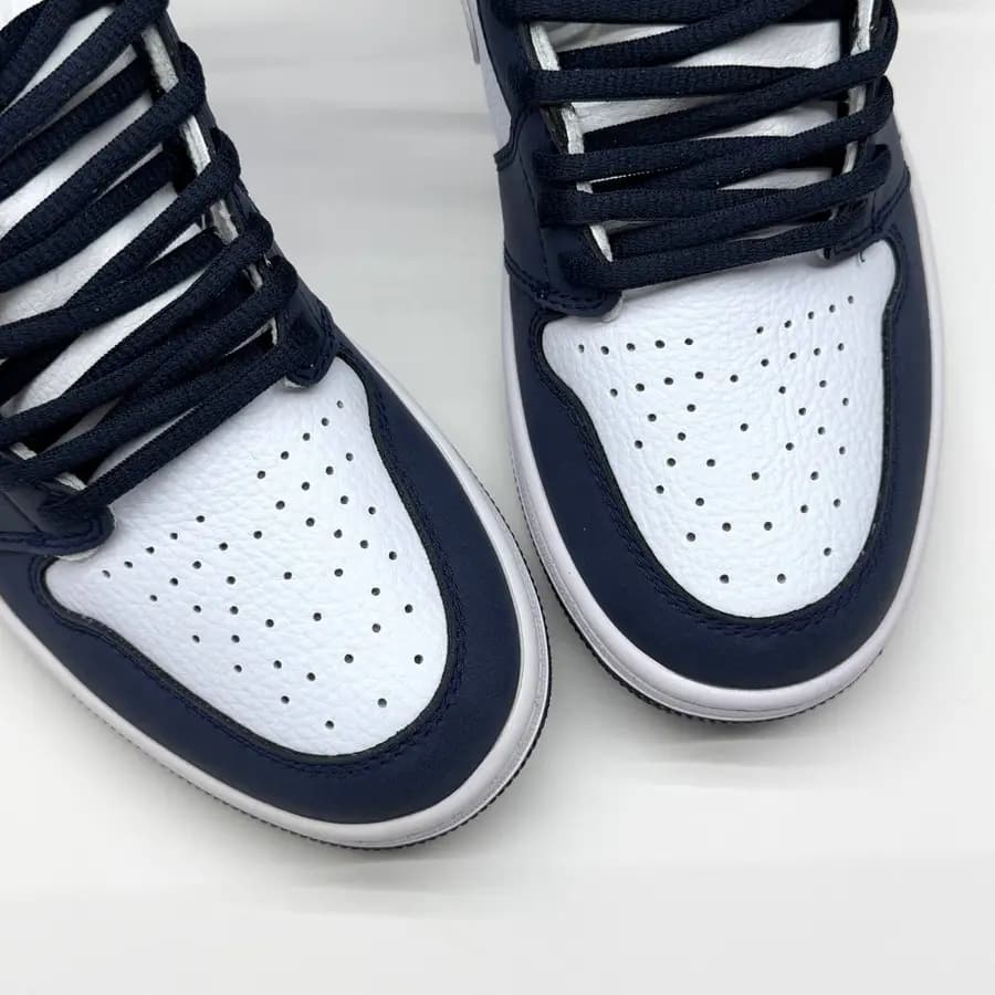 نایک ایر جردن وان ساقدار میدنایت نیوی NIKE AIR JORDAN 1 HIGH MIDNIGHT NAVY