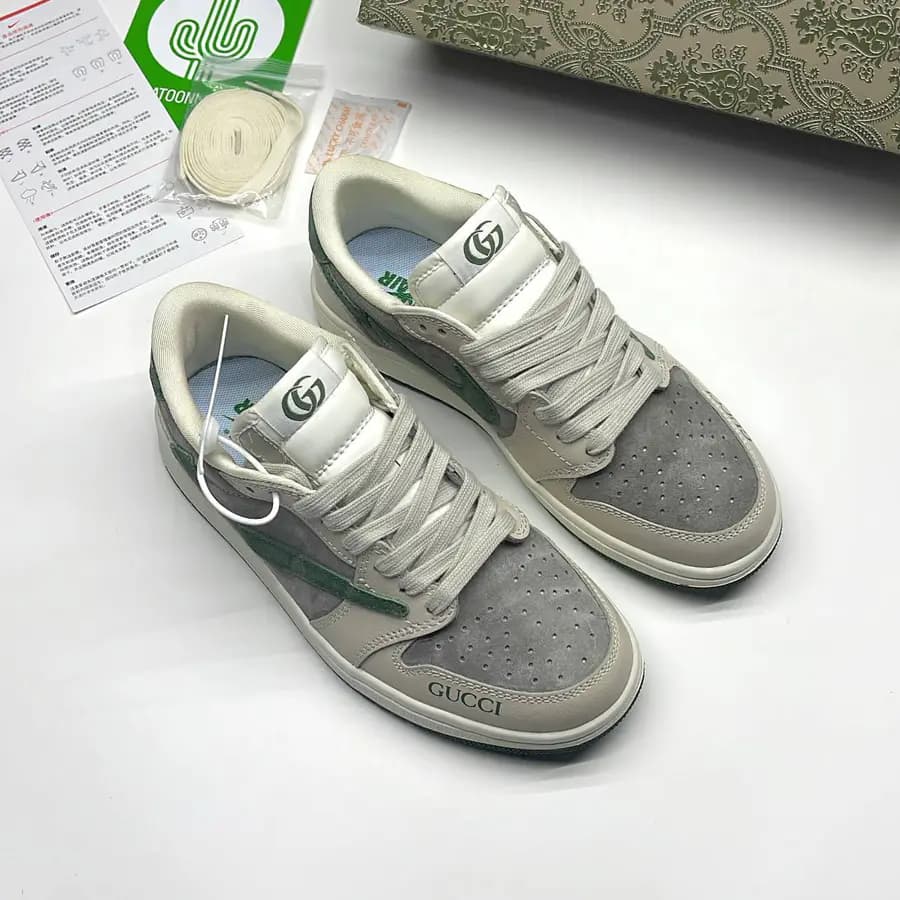 نایک ایر جردن وان لو تراویس اسکات گوچی NIKE AIR JORDAN 1 LOW TRAVIS SCOTT x GUCCI