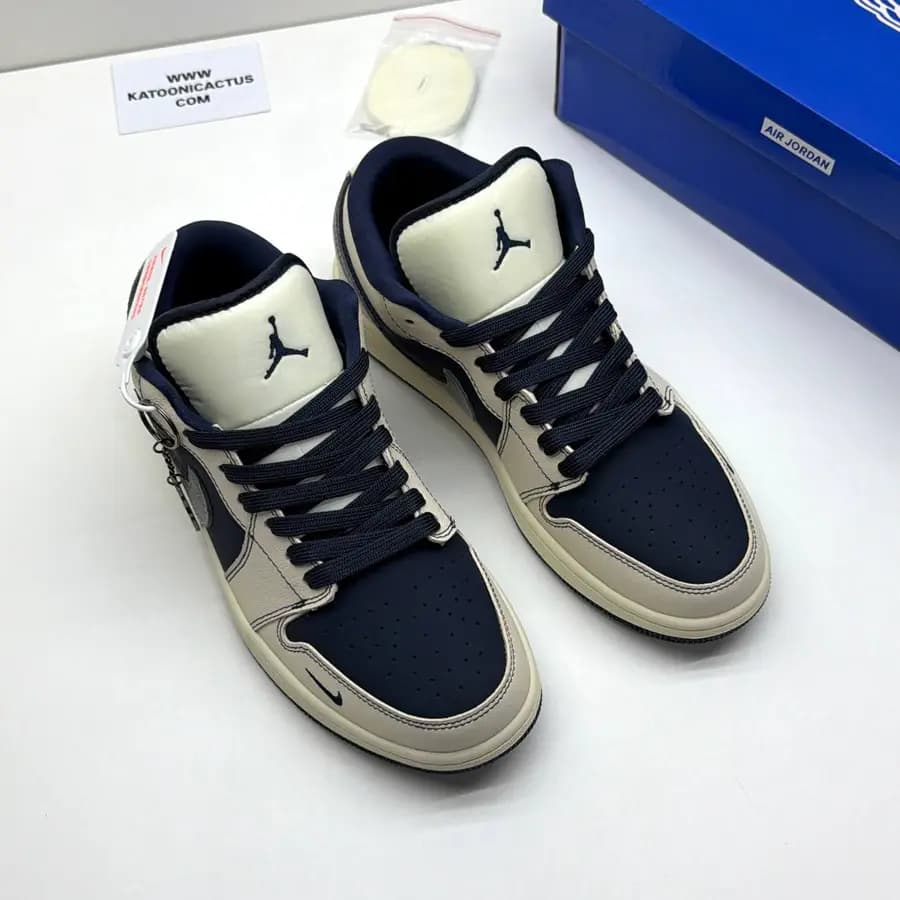 نایک ایر جردن وان لو دیور سورمه ای NIKE AIR JORDAN 1 LOW X DIOR