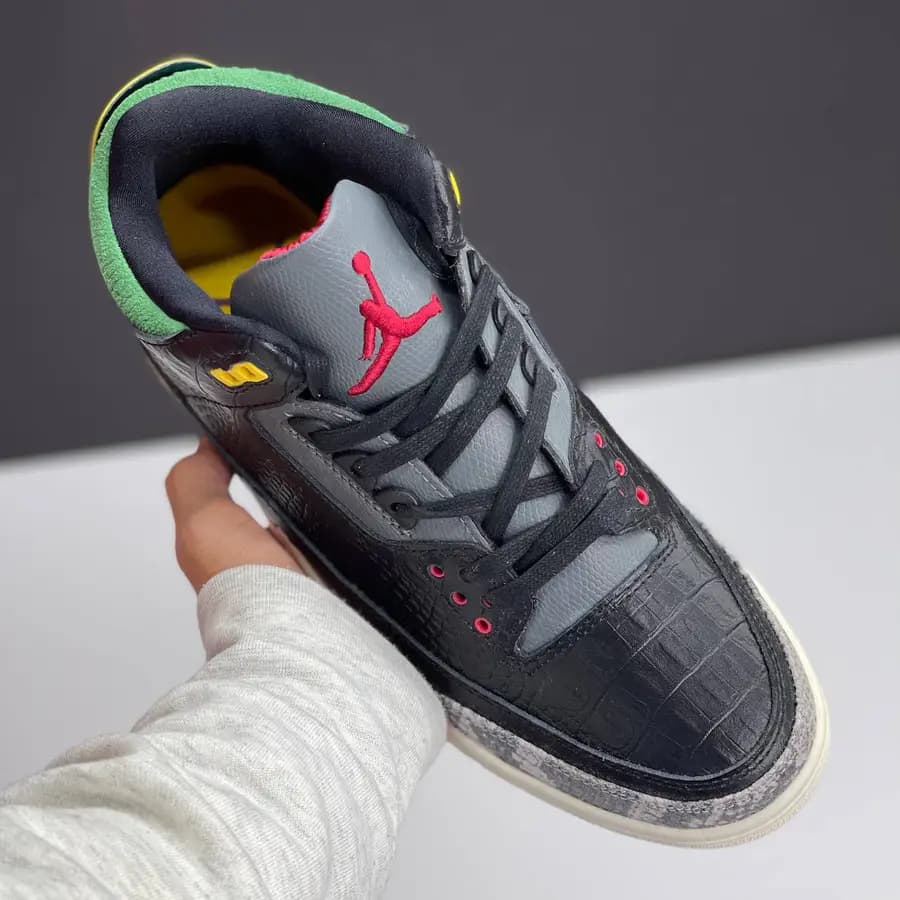 نایک ایر جردن سه مشکی NIKE AIR JORDAN 3 RETRO ANIMAL INSTINCT