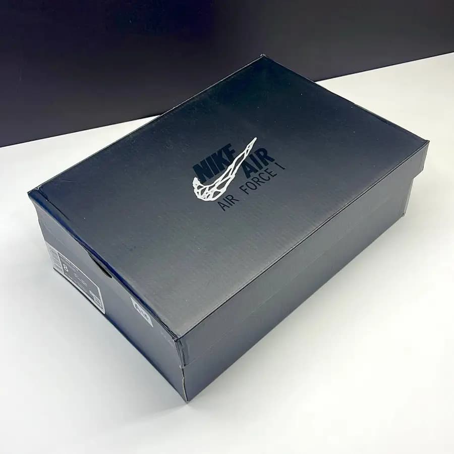 نایک ایرفورس وان مولتن متال سفید مشکی NIKE AIR FORCE 1 MOLTEN METAL