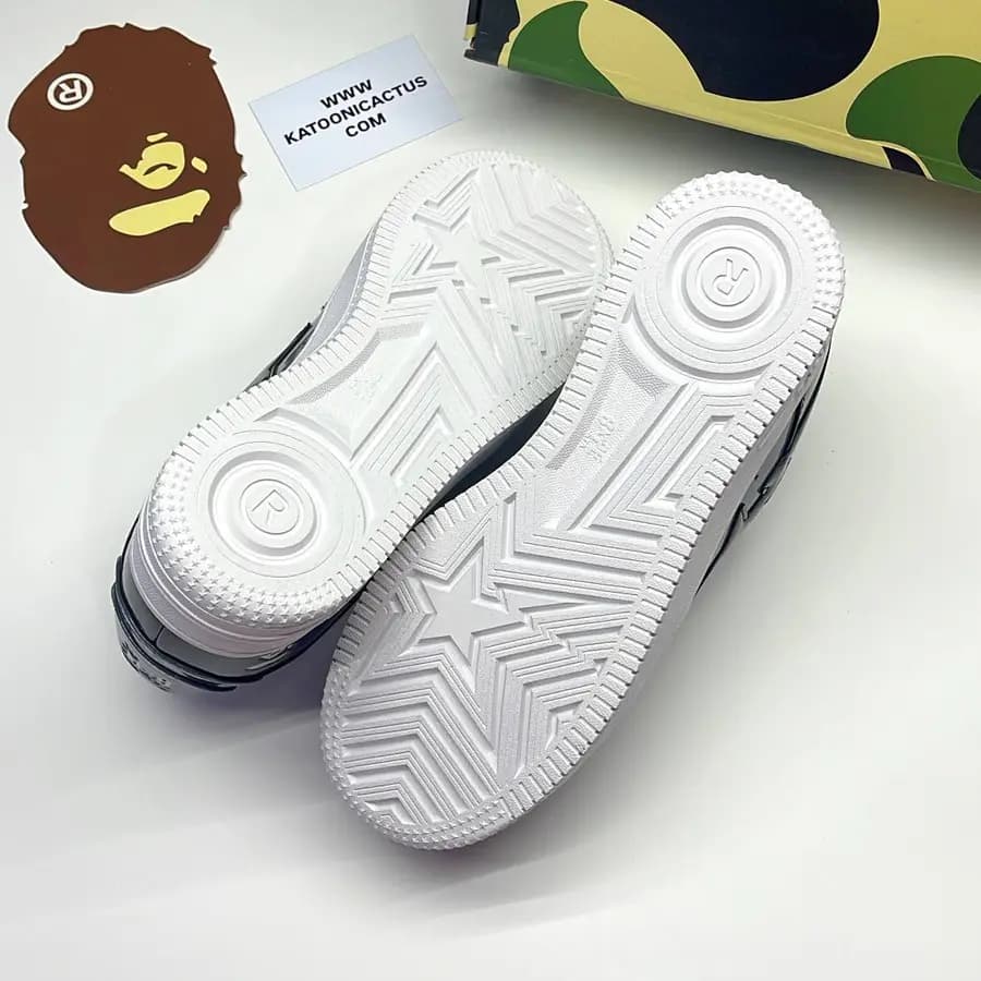 بیپ استا مشکی طوسی BAPE STA CAMO CAMBO BLACK