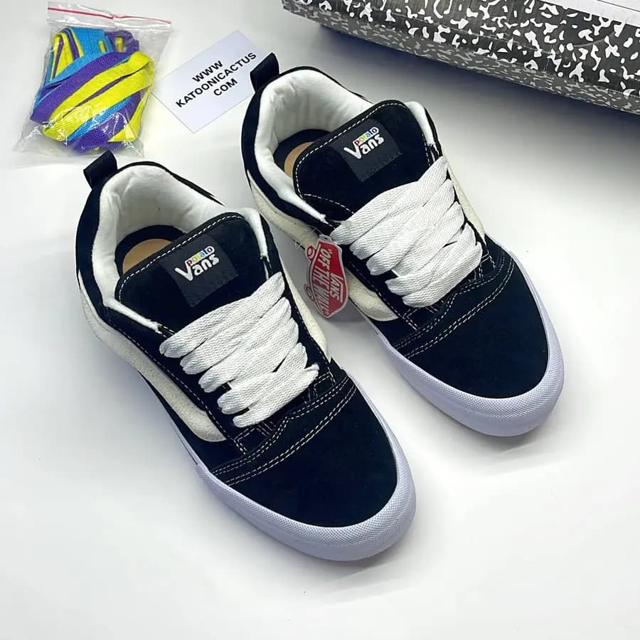 ونس پوتیتو مشکی سفید VANS POTATO