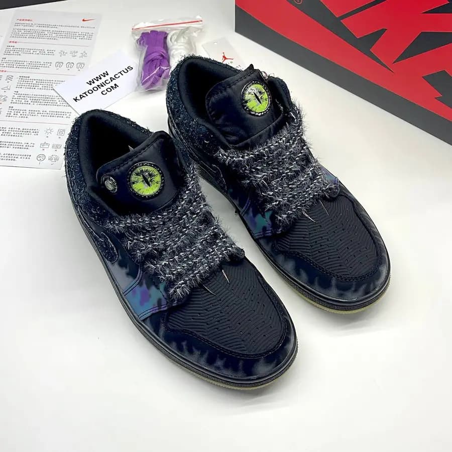 نایک ایر جردن وان لو فورتون فلای هالووین NIKE AIR JORDAN 1 LOW FORTUNE FLY HALLOWEEN