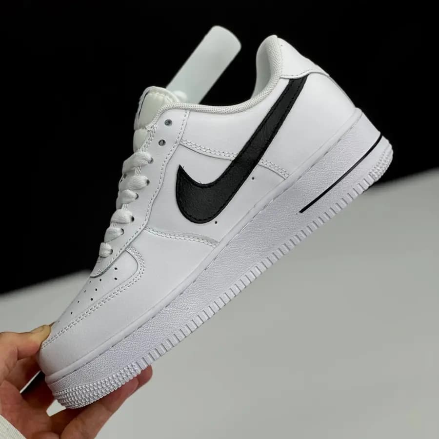 نایک ایر فورس وان سفید مشکی NIKE AIR FORCE 1