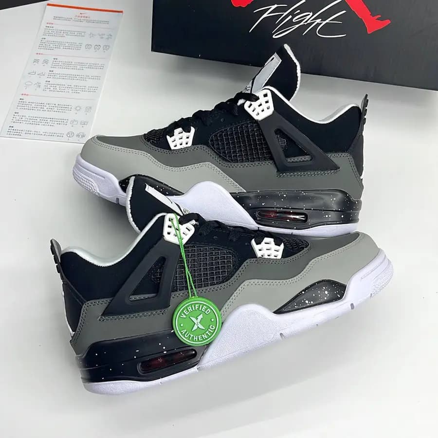 نایک ایر جردن فور رترو فیر پک NIKE AIR JORDAN 4 FEAR PACK