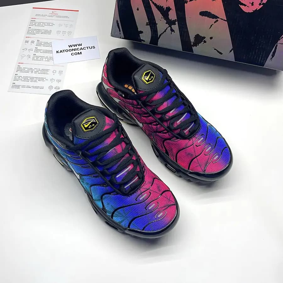 نایک ایرمکس پلاس تی ان آبی بنفش NIKE AIR MAX PLUS TN