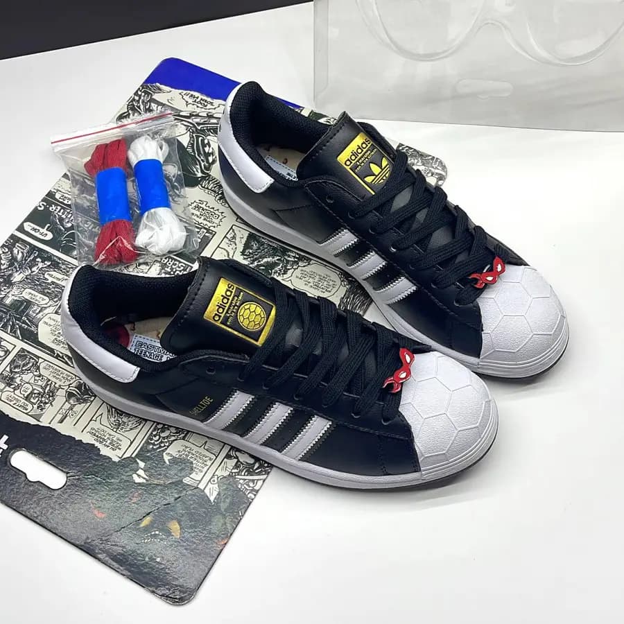آدیداس سوپراستار لاک پشت های نینجا ADIDAS SUPERSTAR NINJA