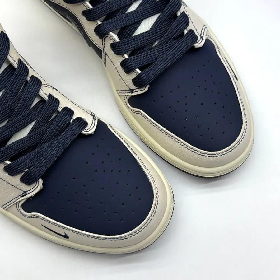 نایک ایر جردن وان لو دیور سورمه ای NIKE AIR JORDAN 1 LOW X DIOR