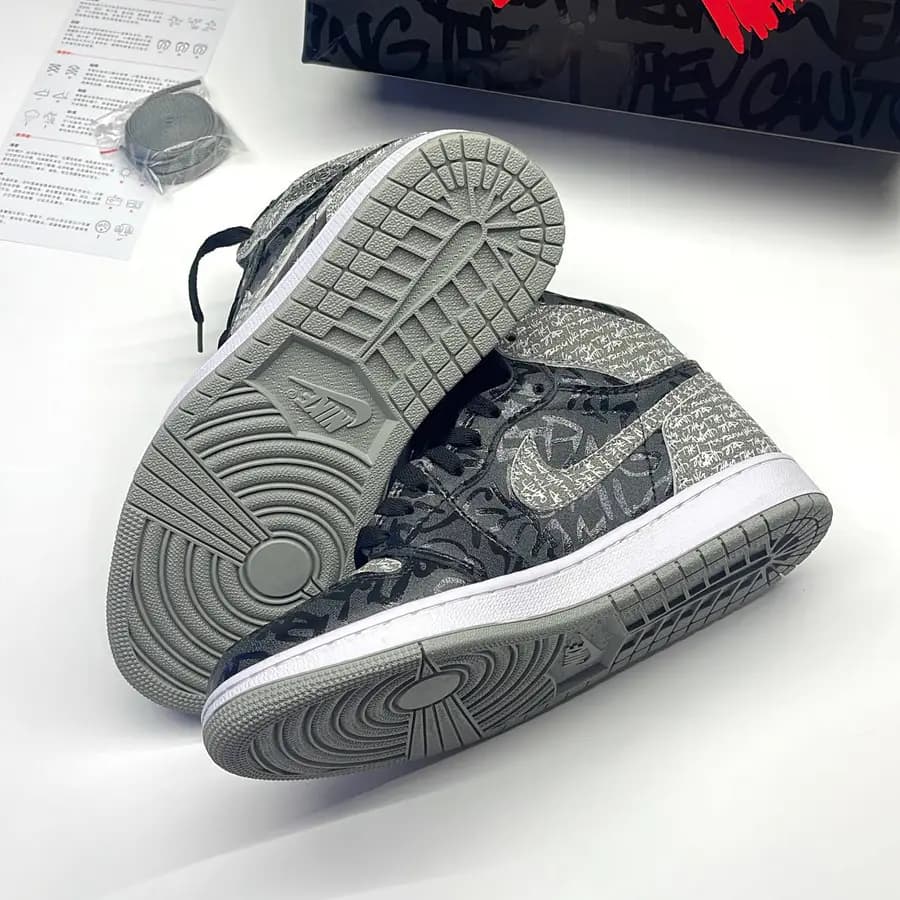 نایک ایر جردن وان ساقدار ربلیونر NIKE AIR JORDAN 1 HIGH OG REBELLIONAIRE