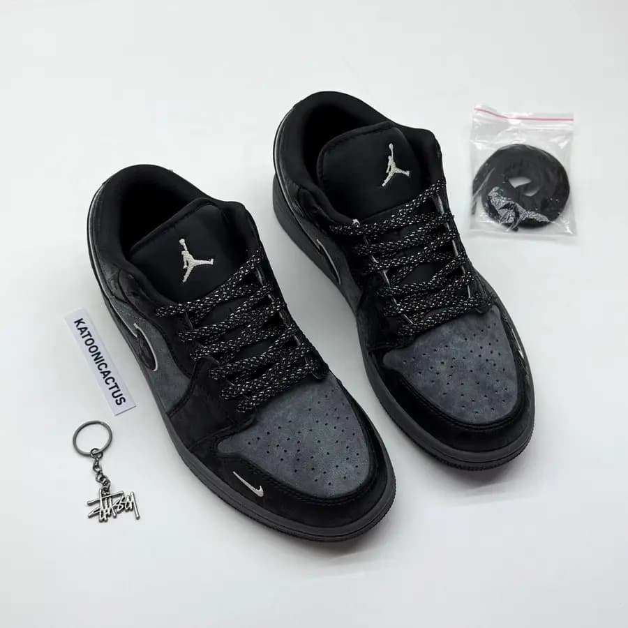 نایک ایر جردن وان لو استوسی NIKE AIR JORDAN 1 LOW X STUSSY