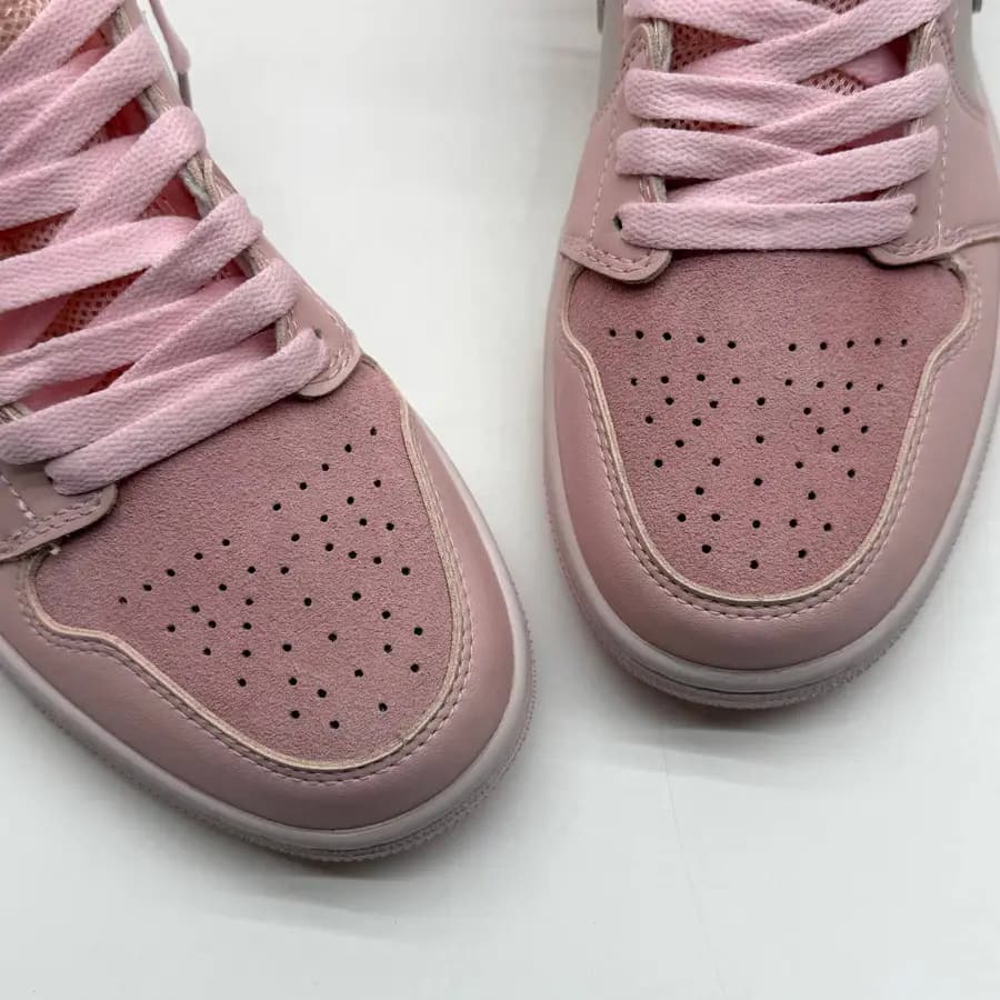 نایک ایر جردن وان ساقدار صورتی دیجیتال پینک NIKE AIR JORDAN 1 HIGH DIGITAL PINK